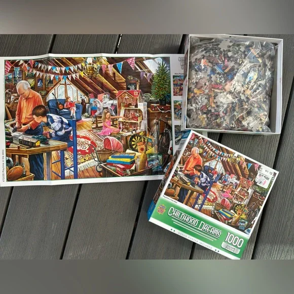 Colorful Jigsaw Puzzle Assortment EUC - Picture 8 of 13